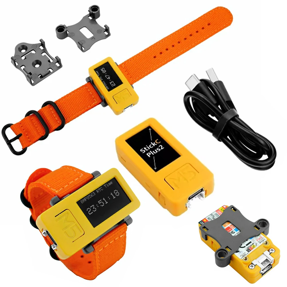 M5StickC PLUS2 con accessori per orologi Kit scheda di sviluppo IoT ESP32 Controller IoT WiFi