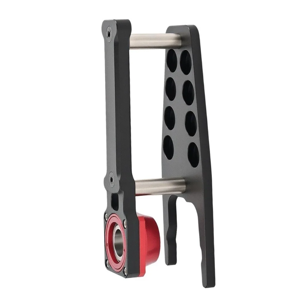 Flat Vertical Drill Guide 8 Hole 16mm Aluminum Alloy Jig For Woodworking Furniture Assembly Perforated Panel Drilling Tool MG0-0