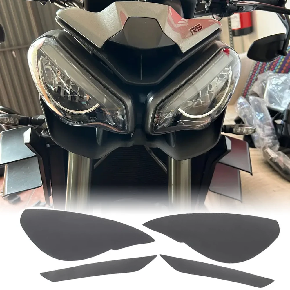 for Triumph Street Triple 765RS Headlight Film Protective Stickers 1200RS 765R 2023 2024 2025 2026 765 RS Accessories Moto Clear