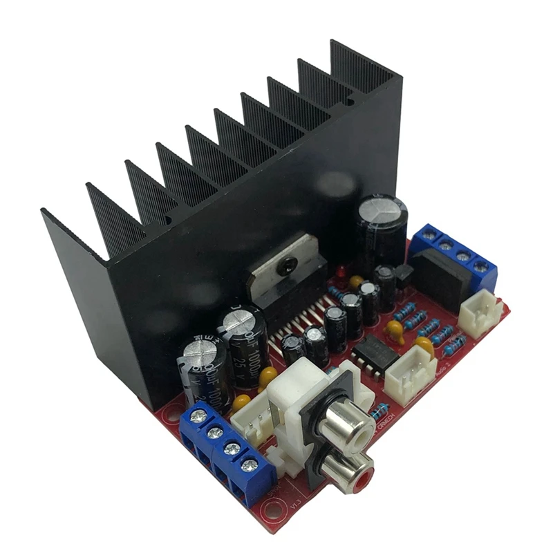 2.1 Digital Audio Power Amplifier Board 10Wx2+30Wx1 Max TDA7377 3-Channel Digital High-Power Subwoofer Sound