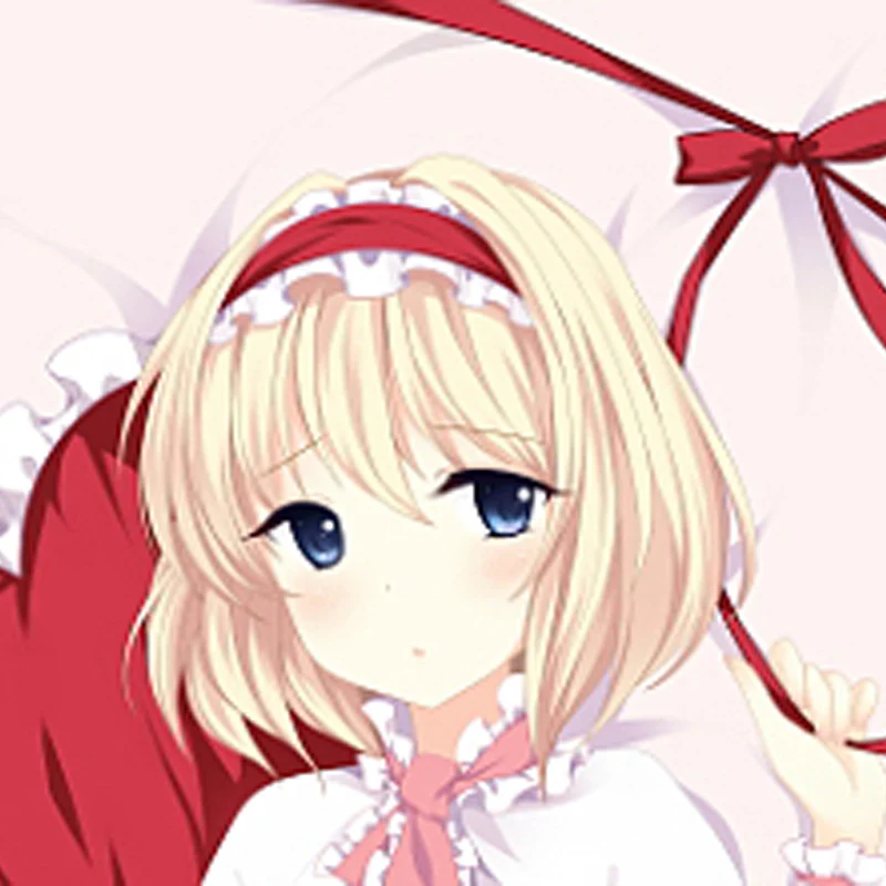 

Dakimakura Anime Alice Margatroid Pillow Case Double-sided Print Of Life-size Body Pillowcase Gifts Cushion Cover