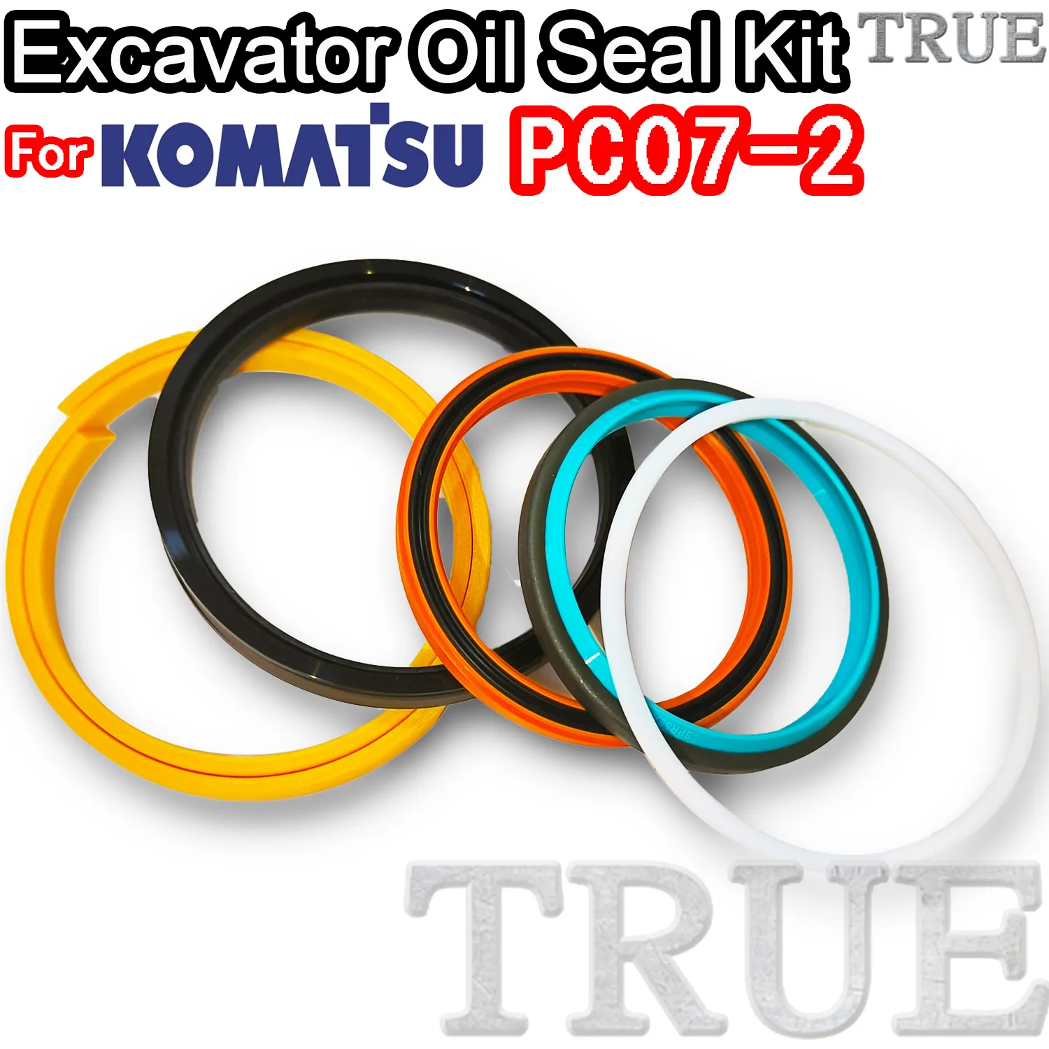 For KOMATSU PC07-2 Excavator Oil Seals Kit Repair Nitrile NBR Nok Washer Skf Service Orginal Quality Track Spovel Hammer Tool