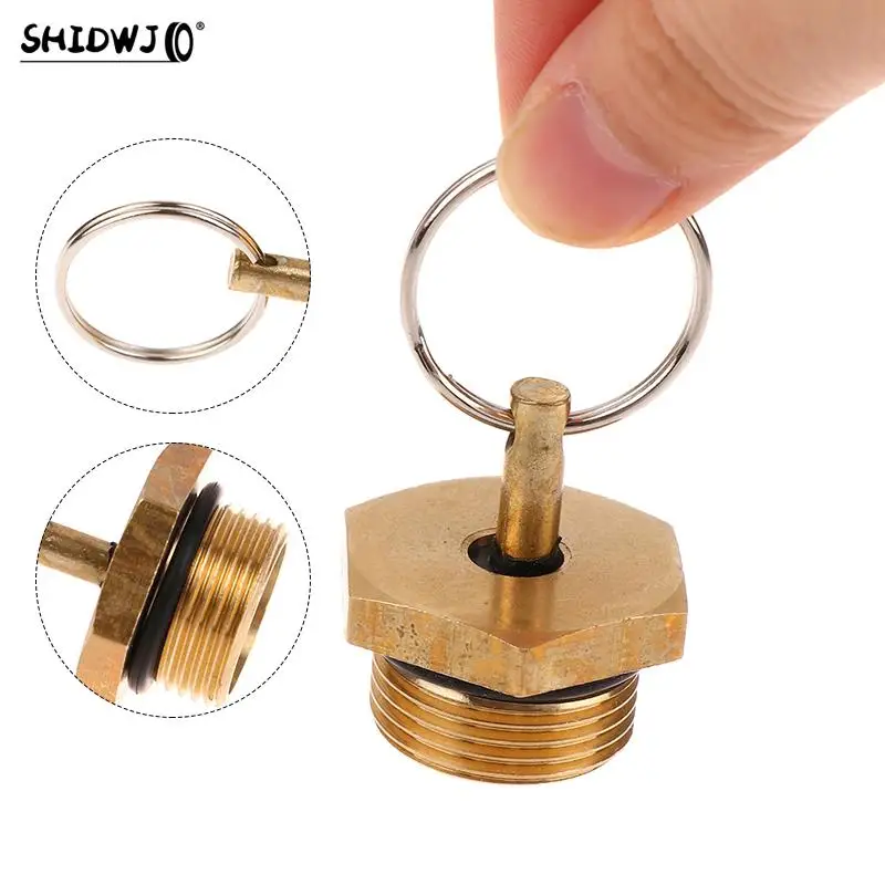 

Cars Truck Air Tank Drain Valve Anti-rust Antifouling Air Tank Drain Switch Type 151 Copper Plug Screw Auto Accessories