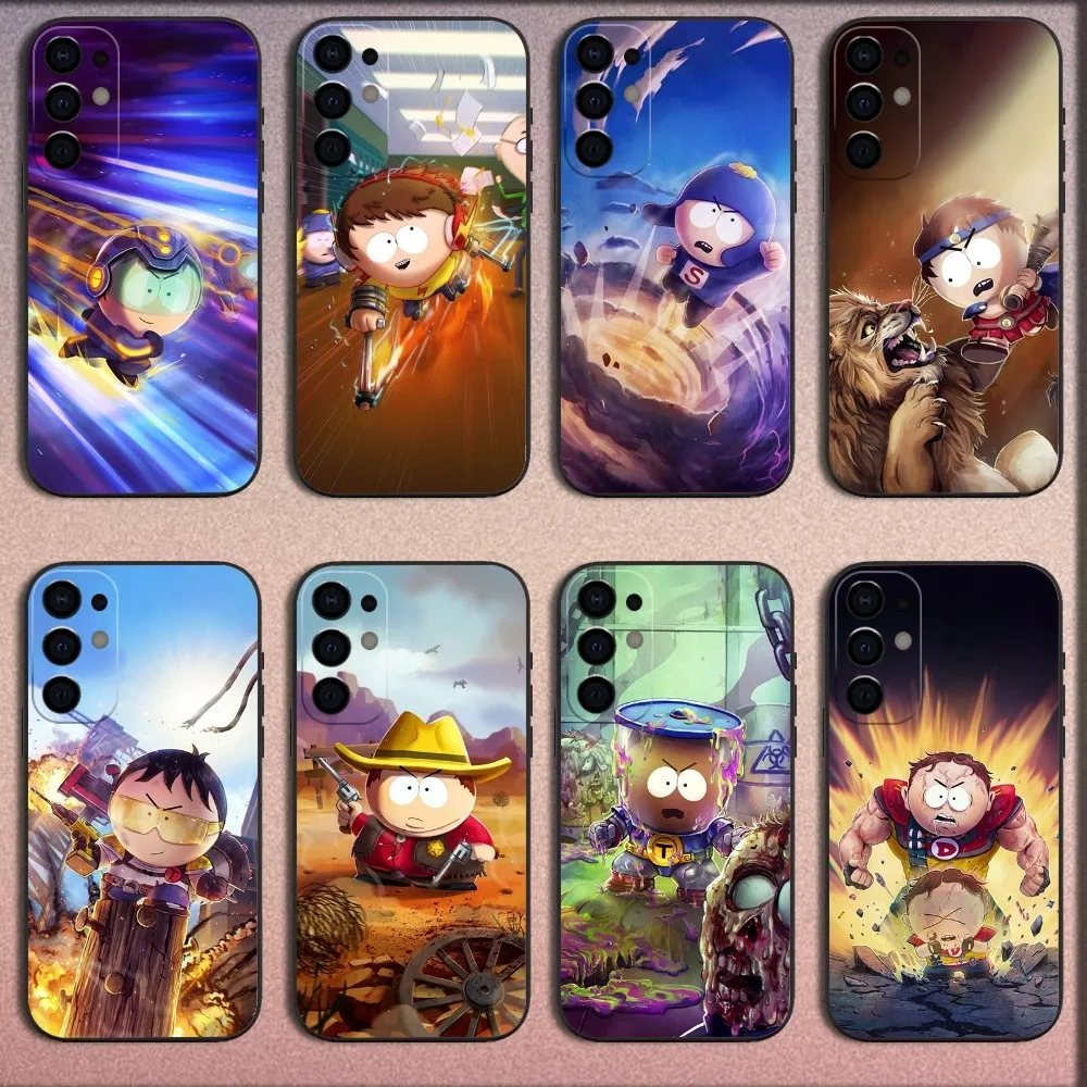

Cool S-South P-PARK Phone Case For Samsung S25,S24,S21,S22,S23,S30,Ultra,S20,Plus,Fe,Lite,Note,10,9,5G Black Soft Cover