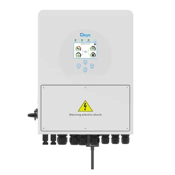 Deye 그리드 단상 하이브리드 태양광 인버터, 저전압 배터리, 3kw, 3.6kw, 5kw, 6kw 