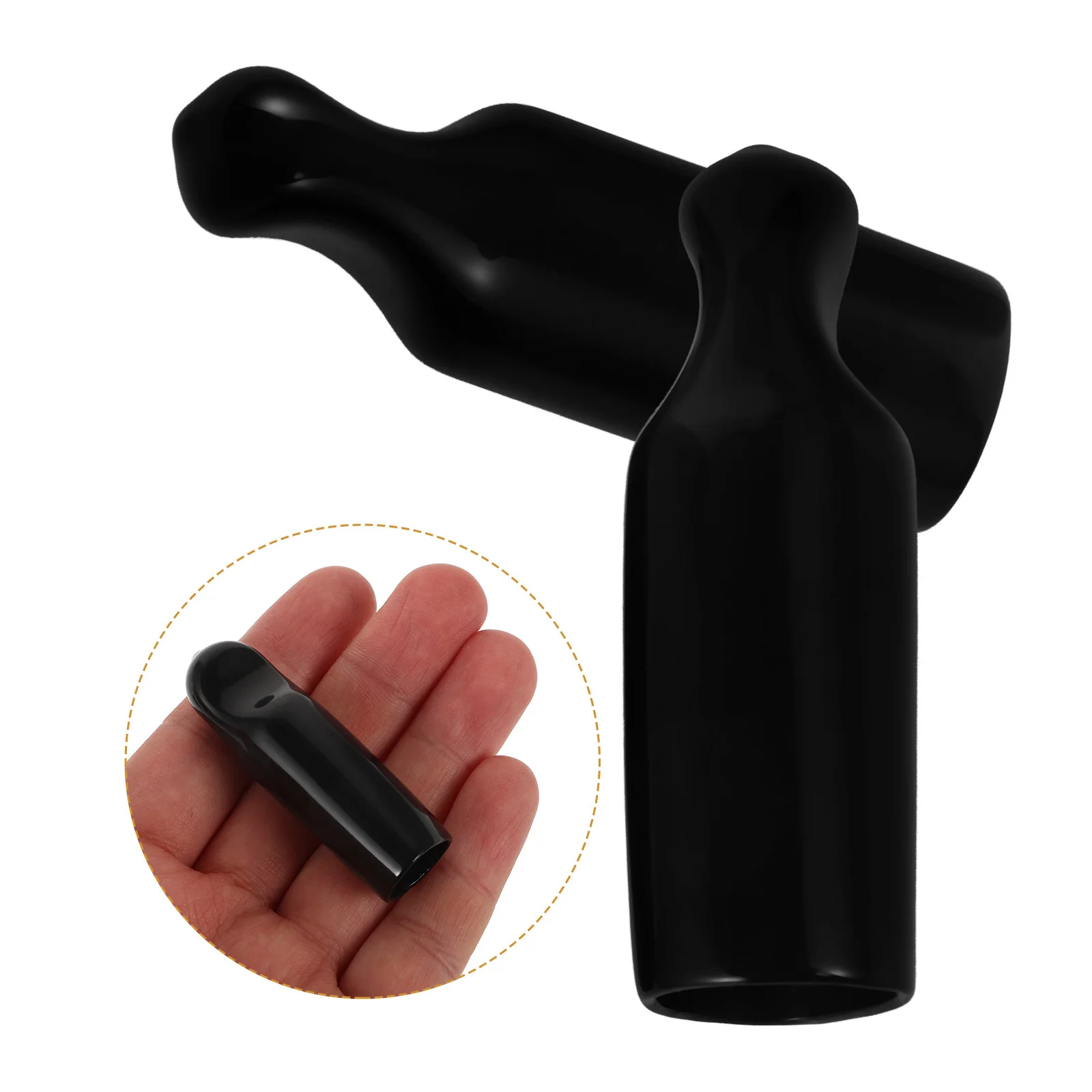 2Pcs Plastic Beer Tap Cover Reusable Anti-Splash Cap for Beer Faucet Protective Bar Accessory Long-Lasting Design