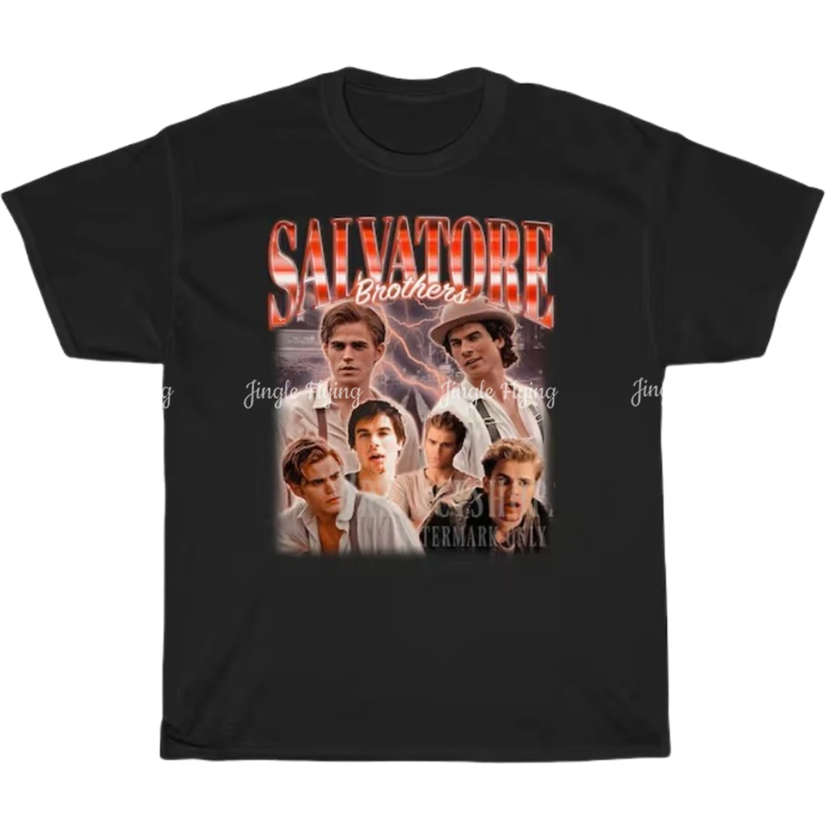 Salvatore Brother's Shirt Stefan And Damon Salvatore Shirt Paul Wesley Tee The Vampie Diaries Unisex Tshirt