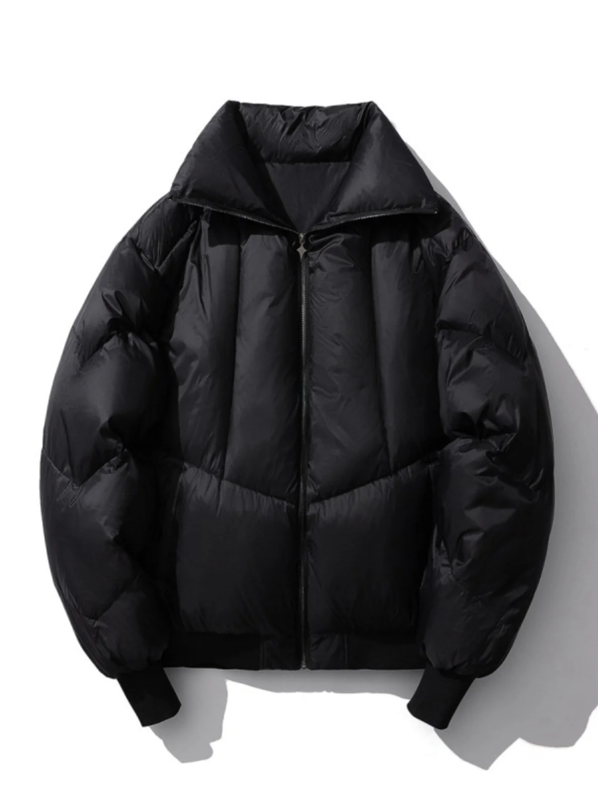 

Зимняя белая куртка Du down Jaet, мужская северо-восточная морозостойкая верхняя одежда, теплая молодежная одежда на молнии, цвет