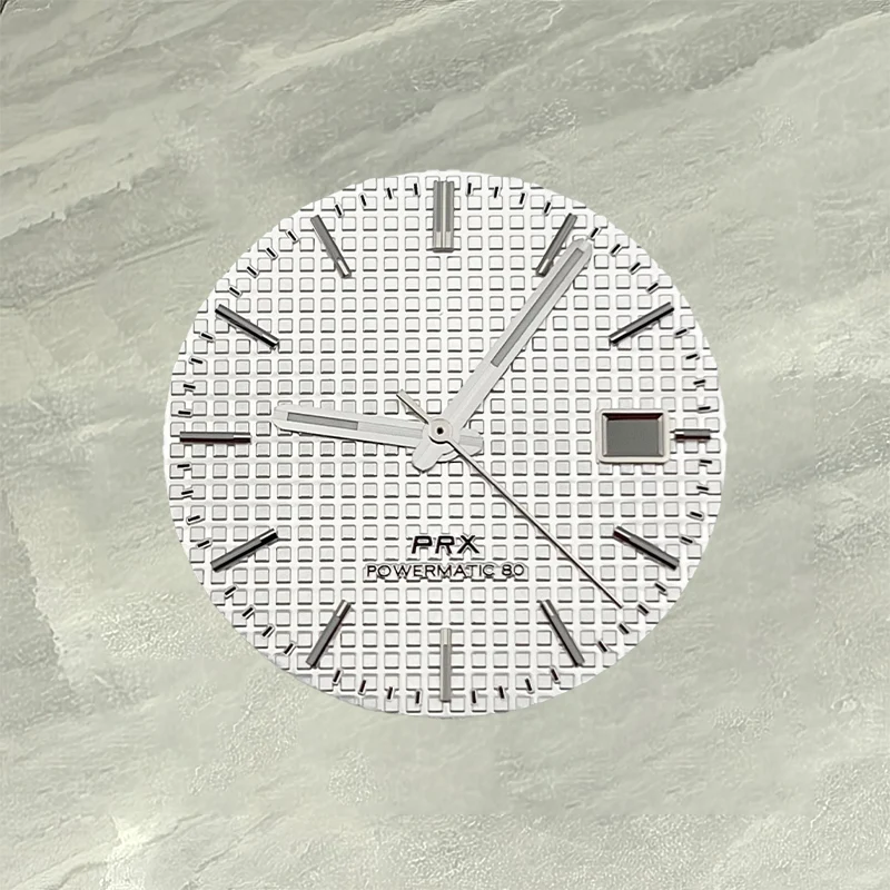 قرص + مؤشر، قرص NH35، برتقالي أزرق سماوي أبيض أسود أخضر يتوهج في الظلام بقطر 31.8 مم مناسب لحركات NH35 NH36