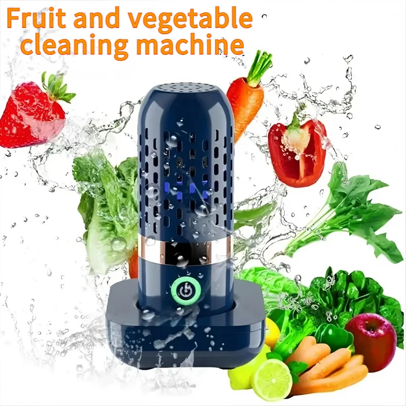 

2026 TOP NEW Multifunctional 3000mAh Fruit And Vegetable Cleaning Machine - Portable Device for Cleaning Fruits And Veggies
