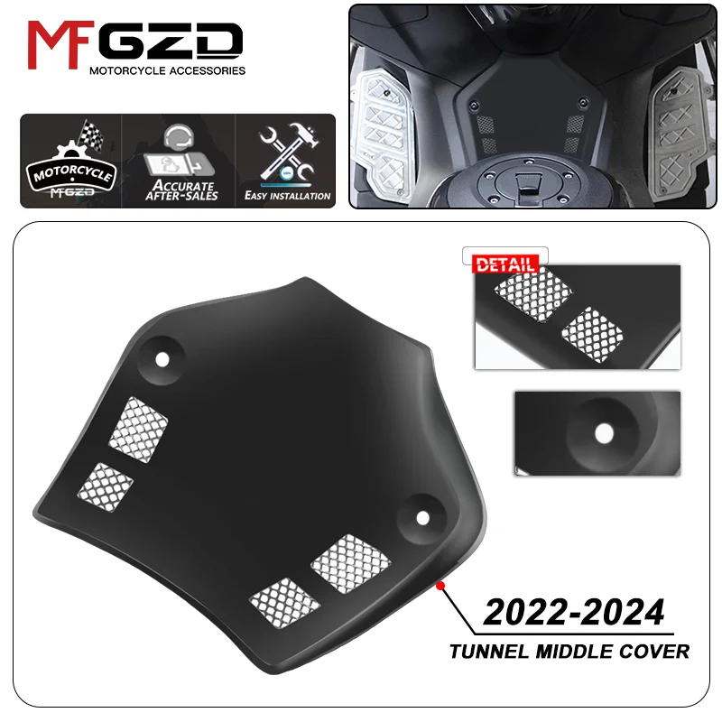 

For YAMAHA TMAX560 2022 2023 New Motocycle Accessories Tunnel Middle Protector Cover Accessories tmax 560