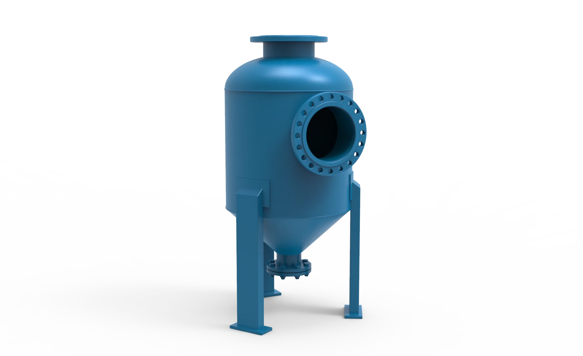Multi media filter for wastewater treatment, activated carbon/manganese sand/quartz sand/fiber bundle filter customization
