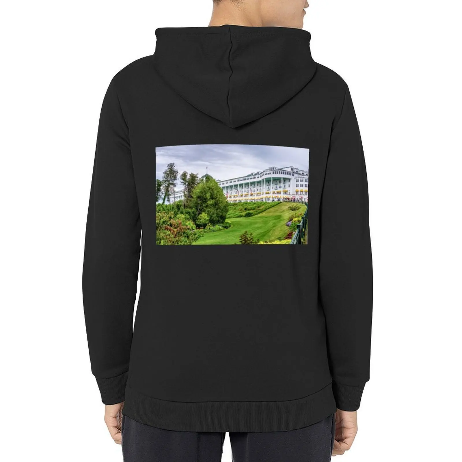 

Grand Hotel Mackinac Island Hoodie korean clothes fashion men men's sweat-shirt set male clothes new hoodies and sweatshirts