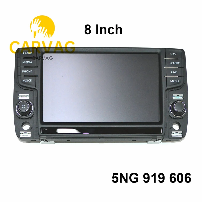 

8.0 Inch Mechanical Button Touch Screen for VW Golf MK7 Passat B8 Tiguan MK2 Touran 5NG 919 606 5NG919606