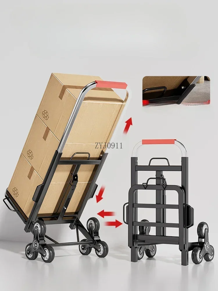 Climbing Stairs Magical Tool Small Cart Foldable Portable Carrying Goods Upstairs
