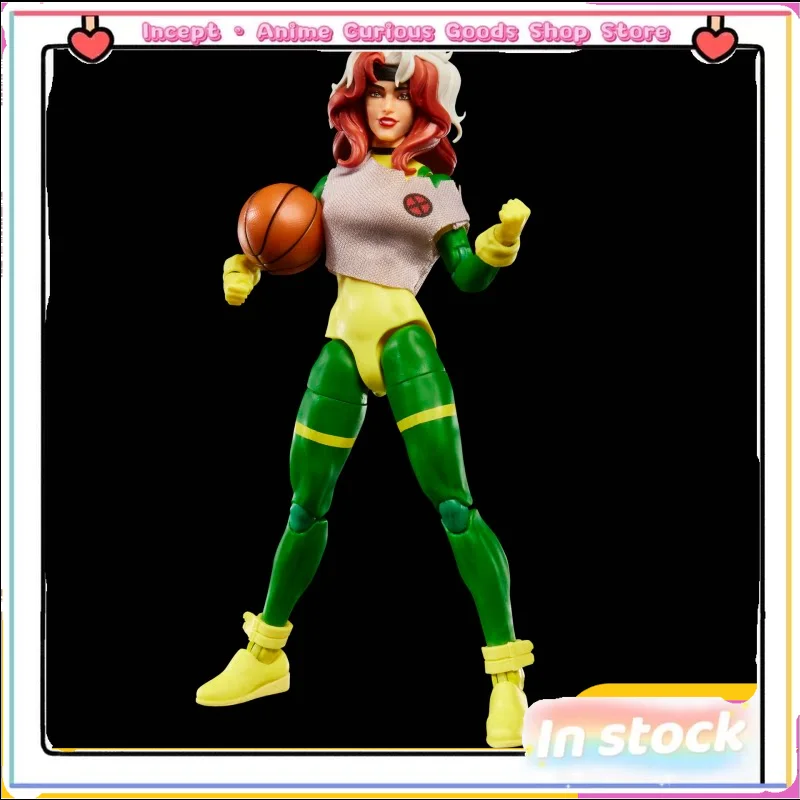 【In Stock】Hasbro Marvel X-Men 6-inch Basketball Set Gambit and Rakshasa Action Figure Anime Model Toy Collection Holiday Gift view 3