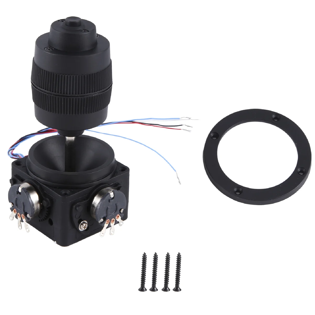 4-Axis Joystick Potentiometer Button for ZY-D400A-R4 10K 4D Controller with Wire for Industrial