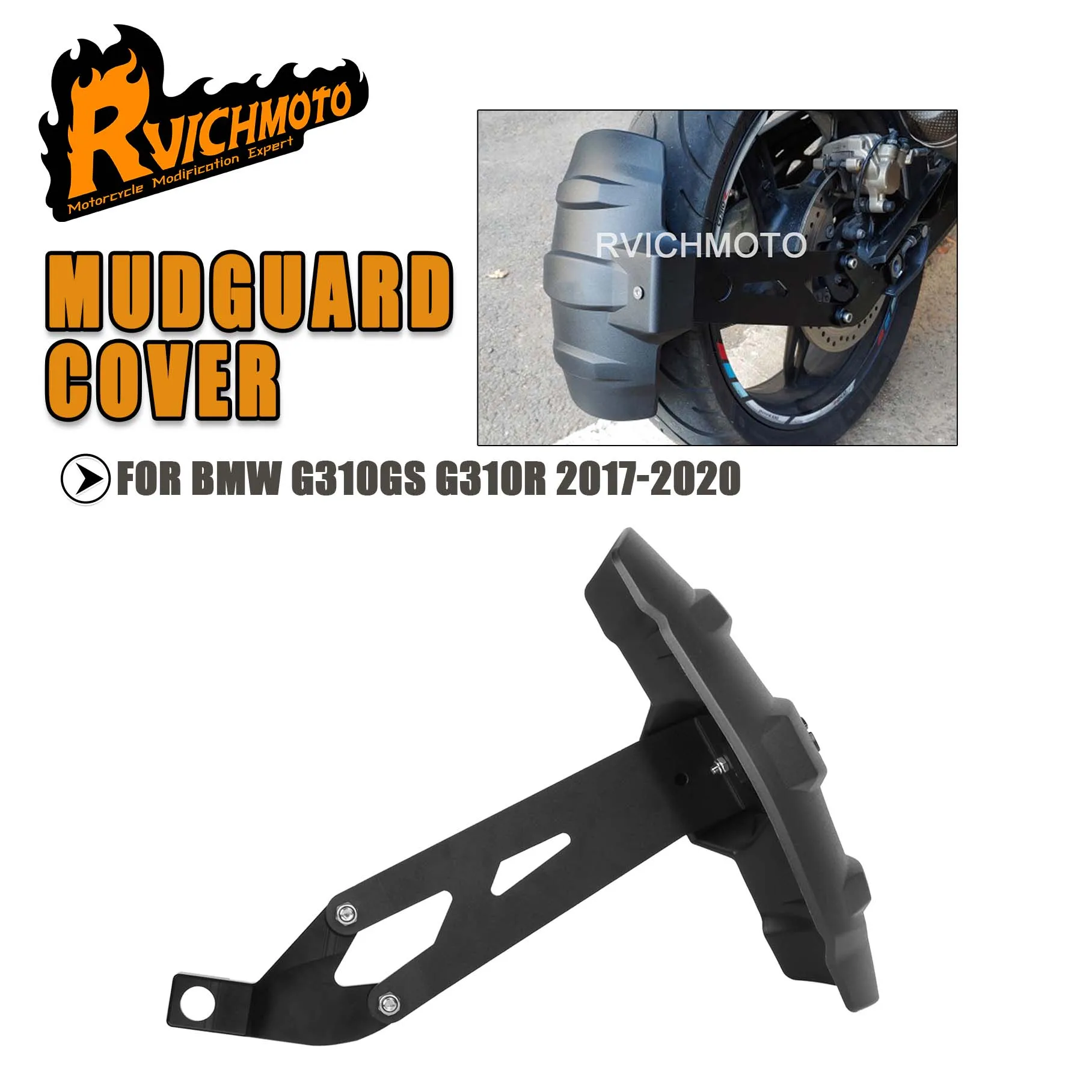 

Motorcycle Rear Fender For BMW G310GS G310R G310 GS/R G 310 GS RRear Mudguard Mud Splash Guard Protector Cover Wheel-Tire-Hugger