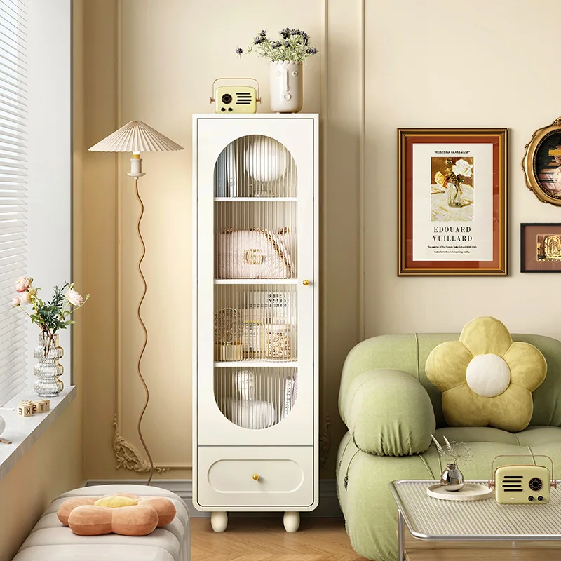 Mid-Century Tempered Glass Display Shelf Multi Tier Sustainable Materials Lockable Wheels Durable Build