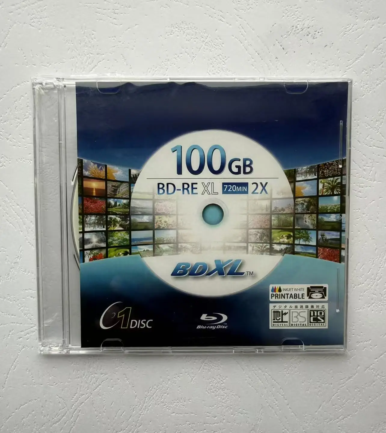 Wholesale 1 pcs 100 gb 2X 100% Rewritable Printable BD-RE XL Discs