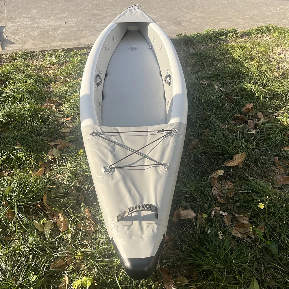 

Надувной каяк из ПВХ, 2-местный рыболовный каяк, надувной каяк, двухслойный каяк из ПВХ, каяк с падельной строчкой