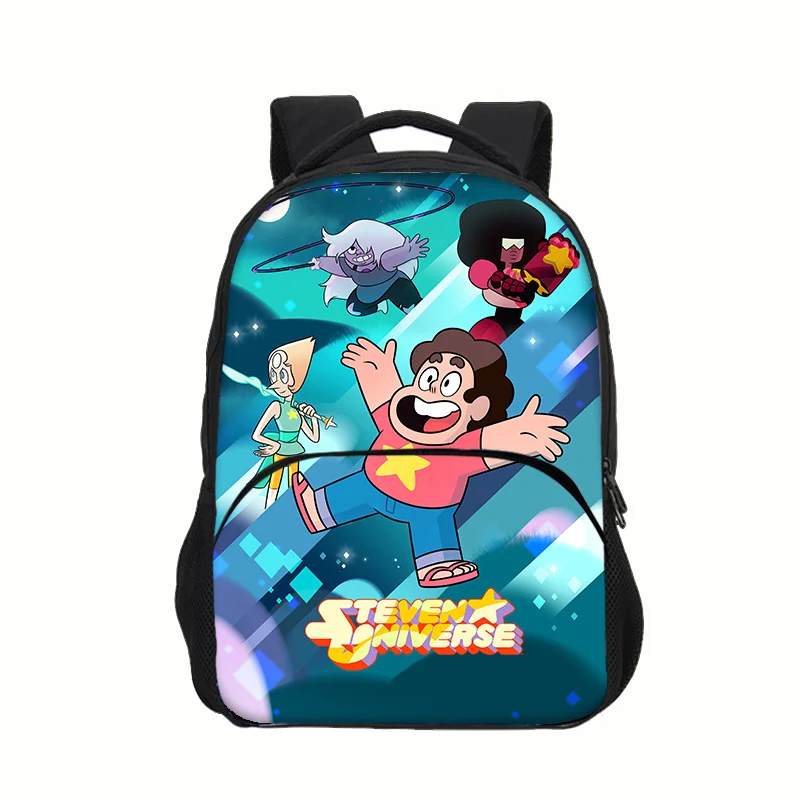 حقيبة ظهر مدرسية من ستيفن يونيفرس موتشيلا بطبقة مزدوجة وسحاب للتفتيح وحقائب كتب للأولاد والبنات أفضل هدية