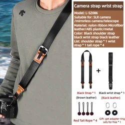 Universal Camera Strap Shoulder Neck Strap Adjustable Belt for Canon Fuji Nikon Olympus Panasonic Pentax Sony Camera Wrist Strap