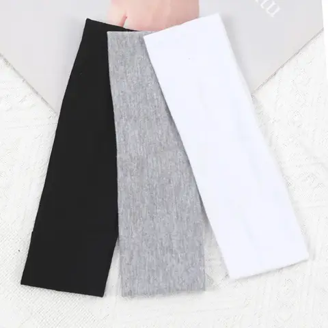 여성을위한 3Pcs 패션 스포츠 머리띠 탄성 헤어 밴드 러닝 피트니스 요가 헤어 밴드 스트레치 메이크업 헤어 액세서리