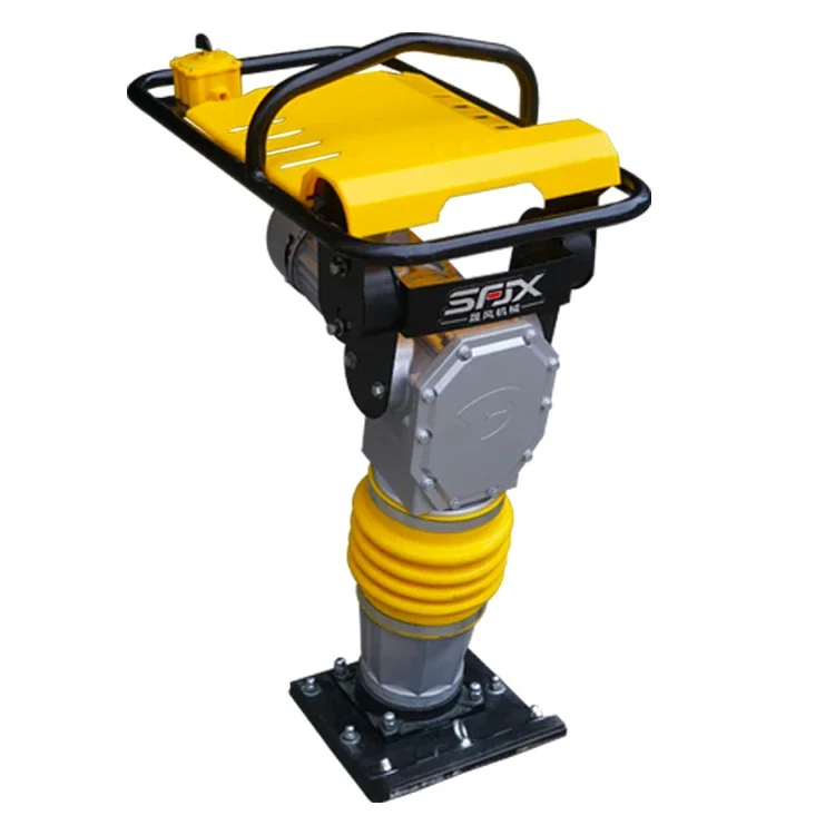 HCD110 electric rammer tamper jumping jack wacker soil impact vibrating tamper with 3kw motor