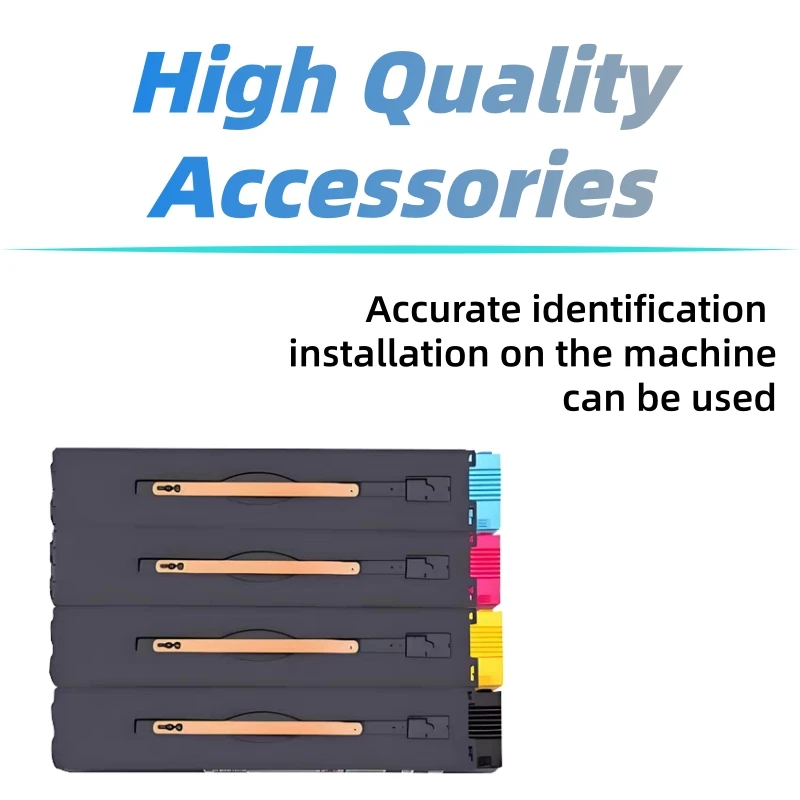 Cartucho de toner compatível com impressora a laser Xerox Versant V80 V180 V280 Novo cartucho de toner colorido compatível 4 cores 30k