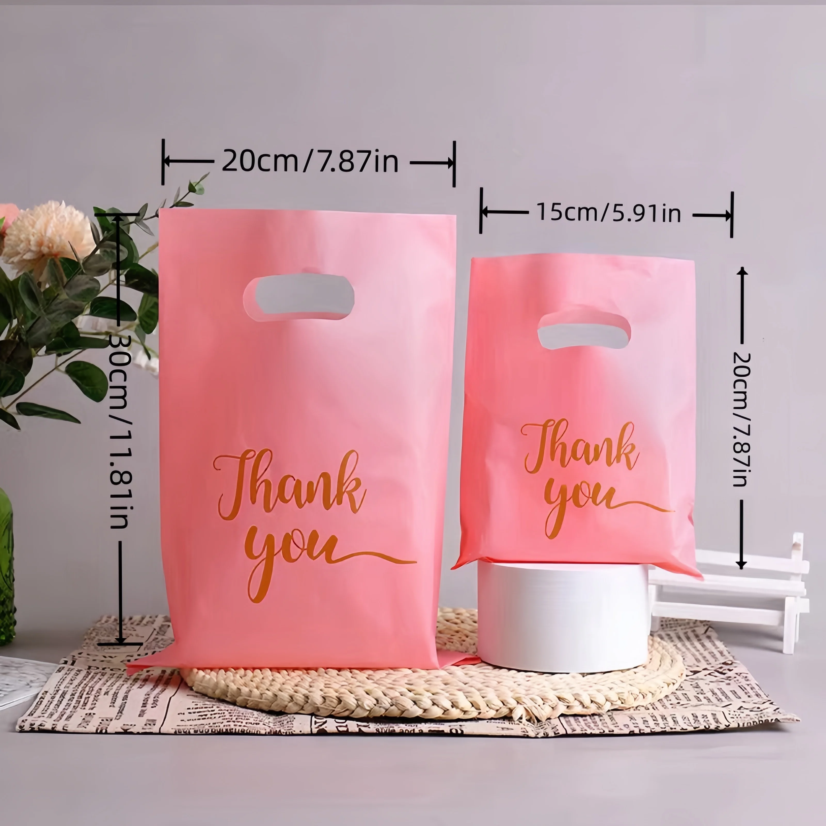 100/50 pcs Gift bag, Christmas, Halloween, back to school, party, birthday gift, thank you gift bag, anniversary, clothing bag