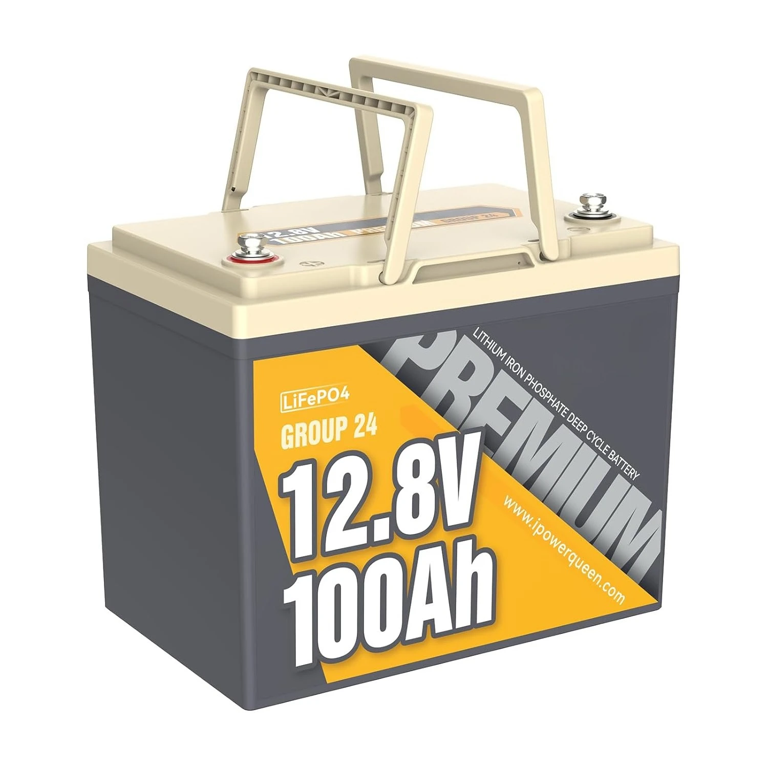 

Литиевая батарея LiFePO4 12В 100Ач, типоразмер BCI Group 24, глубокого разряда, с BMS 100А, 1280Втч, до 15000 циклов, на заказ