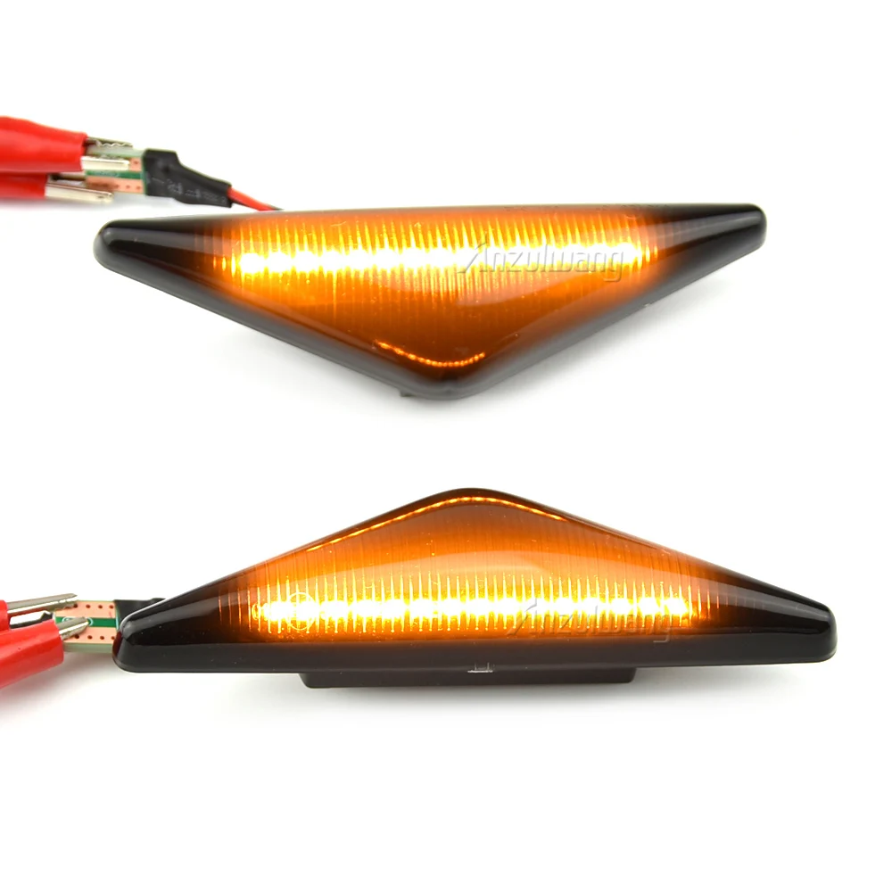 Flowing Side Repeater Light LED Dynamic Side Marker Turn Signal Lights Indicator Blinker Lamp For Ford MONDEO 3 MK3 FOCUS 1 MK1