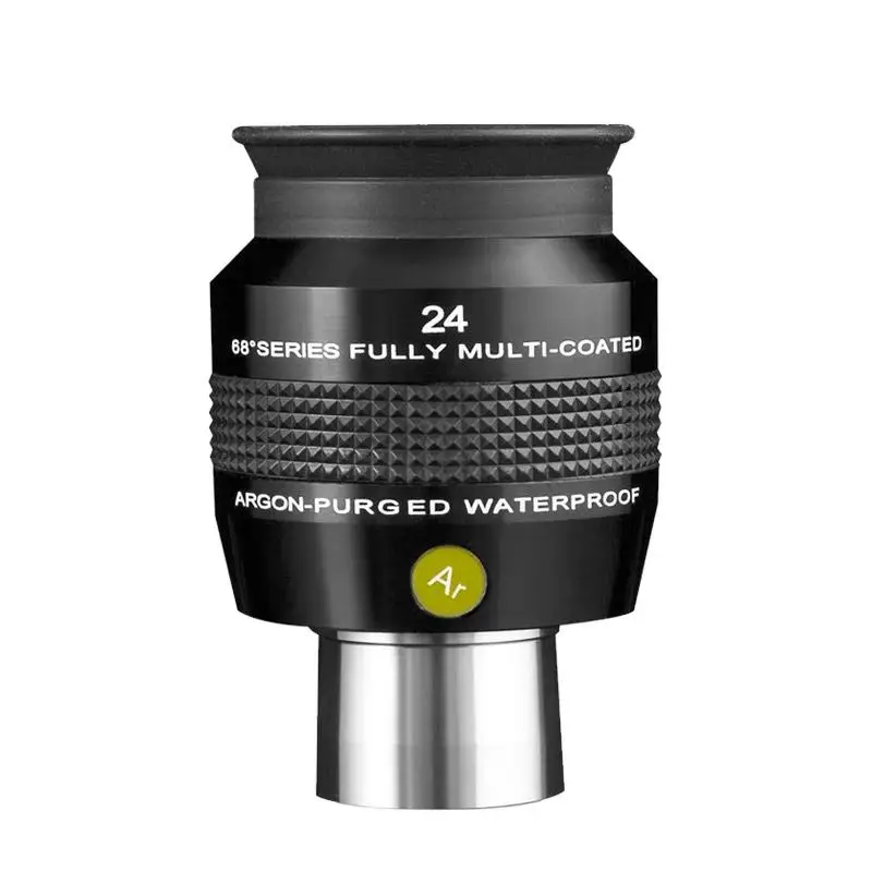 

Explore Scientific ES24mm 68-degree wide-angle eyepiece argon flushing waterproof eyepiece spot