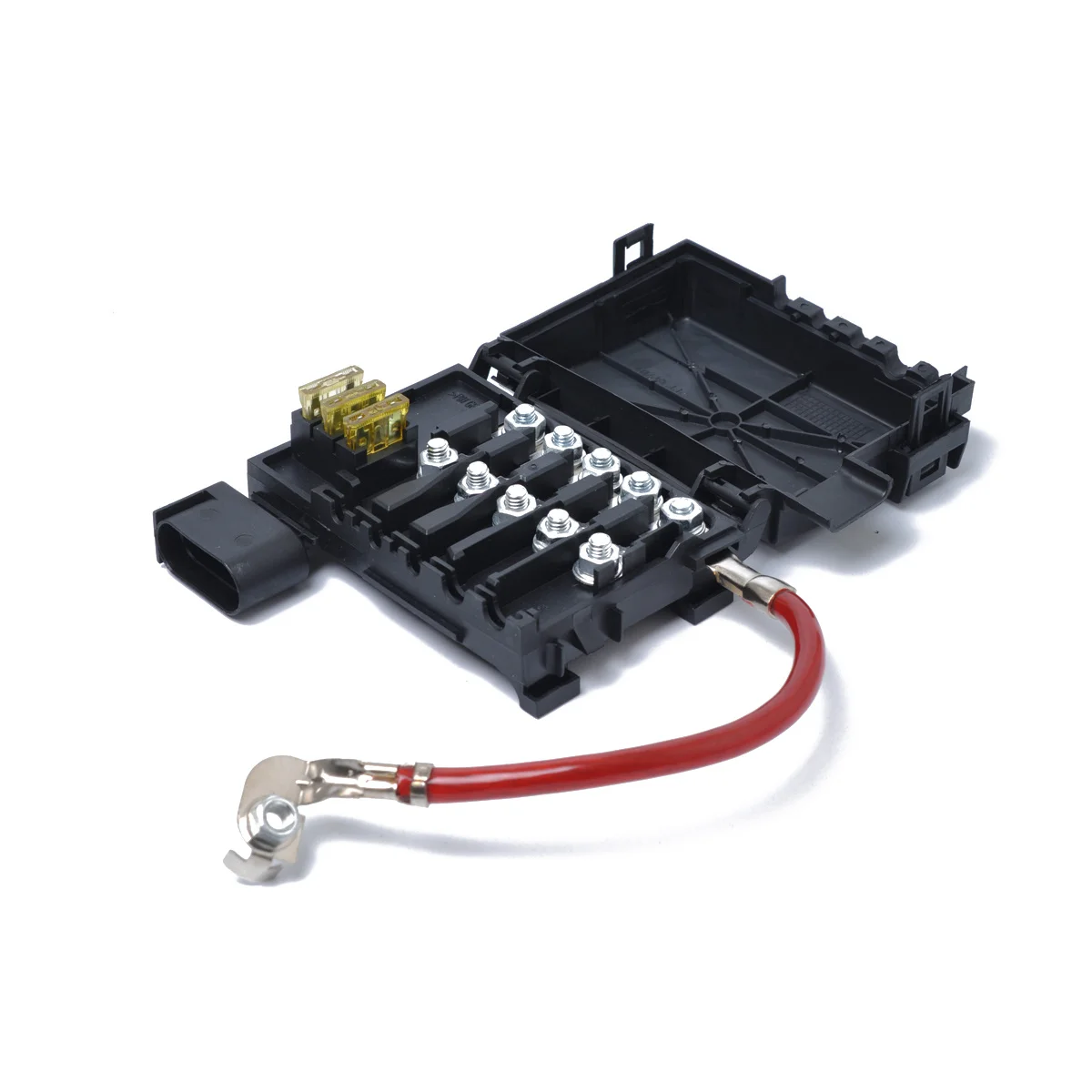 

6Pcs Car Fuse Box 3-Pin 5 Ways 32V Compatible 1999-2004 Beetle 2002-2010 Auto Fuse Relay Terminal