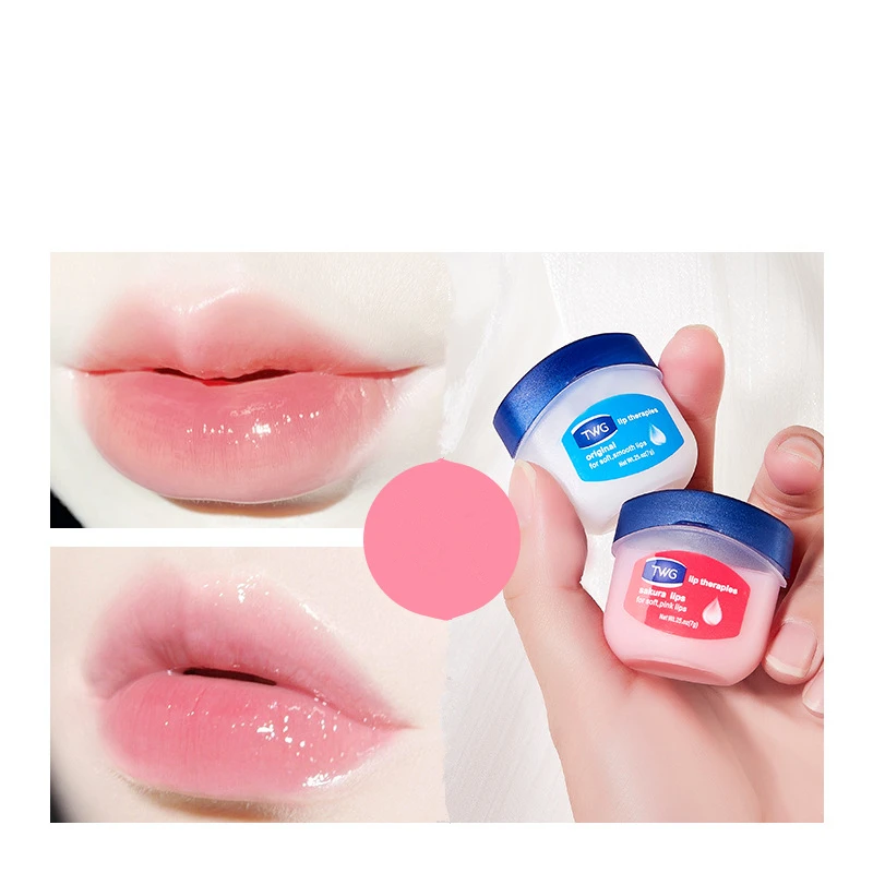 TWG Portable Mini Jar of Vaseline Jelly Clear Lip Gloss