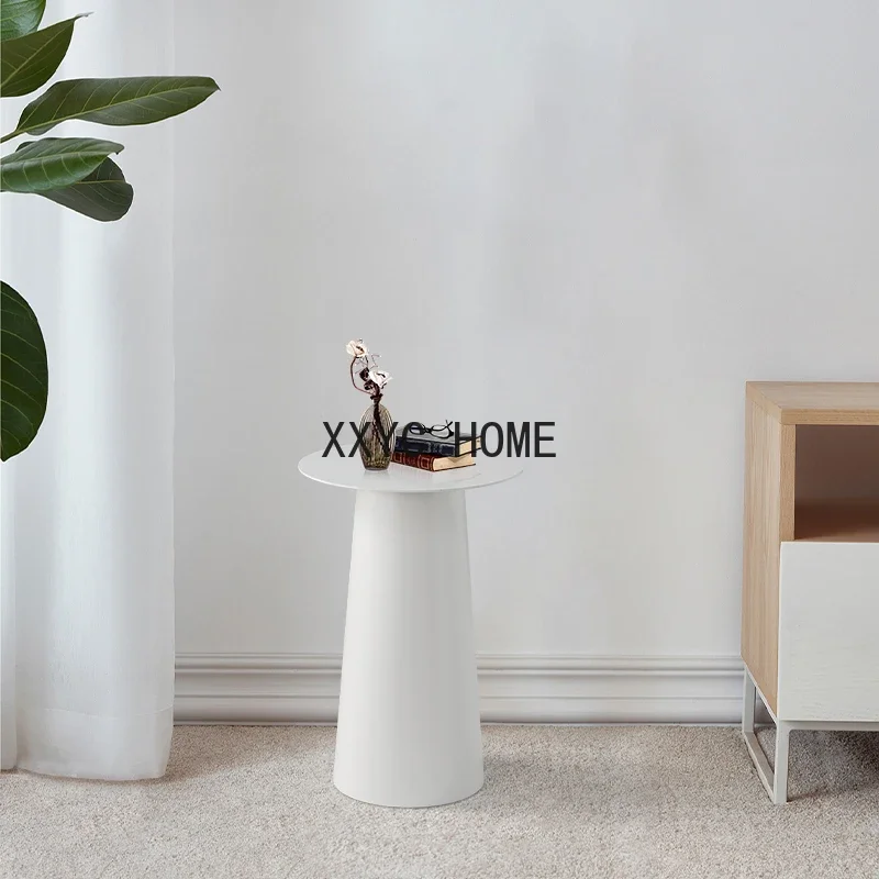 Bedside End Side Table Living Room Circle Coffee Table Couch Console Computer Large Coffee Tables Furniture Tavolo Desk