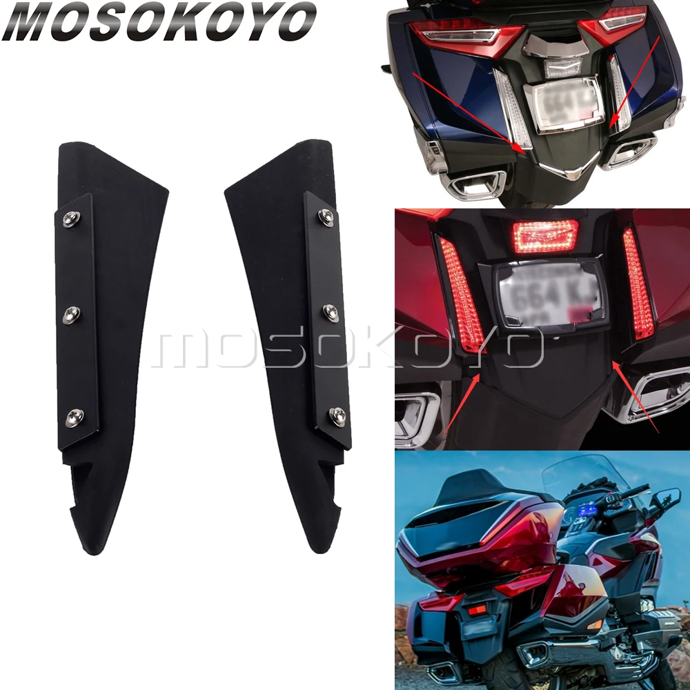 

New Motorcycle For Honda Gold Wing GL1800 Goldwing GL 1800 2018 + Rear Fender Filler Strips Mud Extension Guard Trim Mudguard