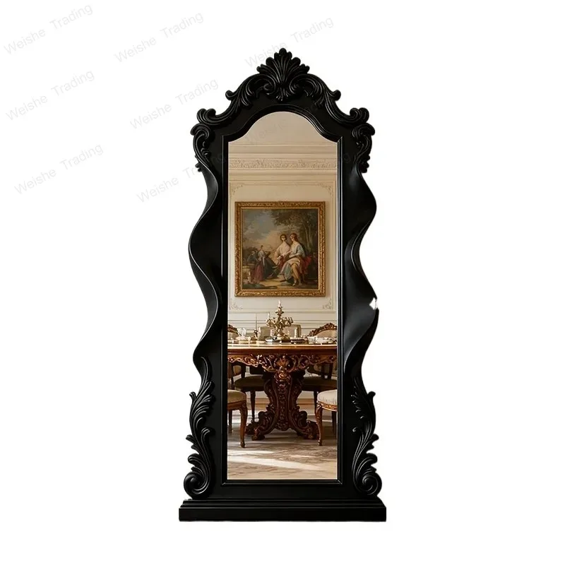

Vintage Bed Room Mirrors Full Body Standing Nordic Princess Luxury Mirrors Full Body Standing Room Decoration