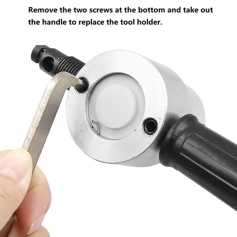Coupe-tôle à double tête, coupe-tôle de fer, scie à découper, outil électrique, coupe-matériel, 1 jeu