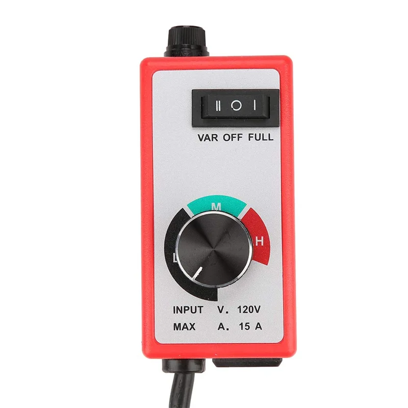 ABGE-controlador de velocidad Variable 120V enrutador ventilador regulador reóstato de Motor eléctrico, para herramientas, equipo de carpintería enchufe estadounidense