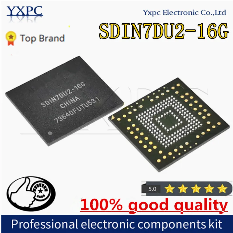 

SDIN7DU2-16G EMMC Flash Memory ic BGA Chipset with balls