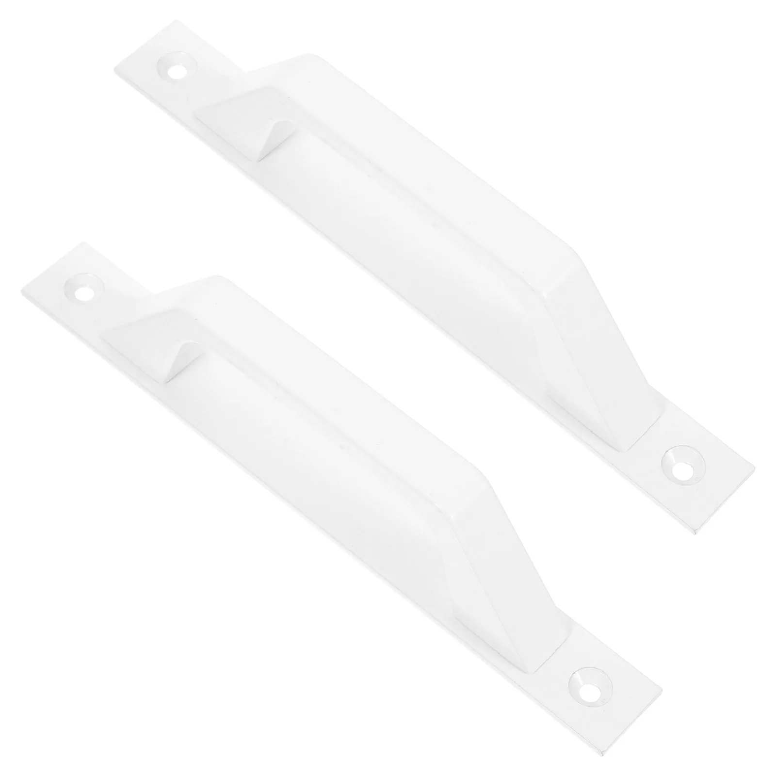 

2Pcs Alloy Door Handles Industrial Style Bar Pull Practical Grab Handles for Barn Garage Shed Cabinet Doors