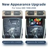12 グラム 256 グラムアンドロイド 13 カーラジオボルボ S80 1998-2006 GPS ナビゲーション CarPlay 4 グラム WiFi Bluetooth RDS ステレオ車マルチメディアプレーヤー 2