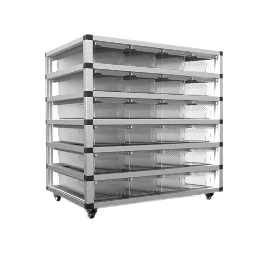 

Customization Pet Display Enclosure Supplies Tubs Feeding Box Reptile Snake Breeding Rack System