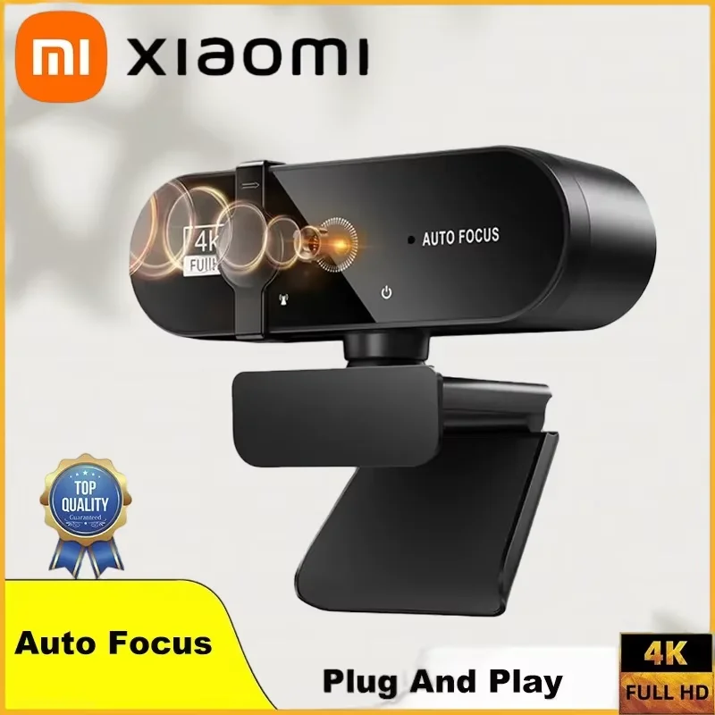 

Xiaomi 4K Mini Camera 1080P Full HD Webcam Microphone 30fps USB Web Camera For Auto Focus PC Laptop Video Shooting Camera New