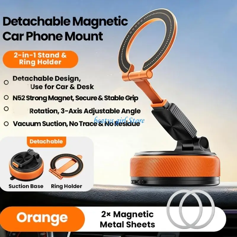 Afbeelding 5: C7AB Universele magnetische telefoonstandaard met 20 N52-magneten voor stabiele en veilige grip