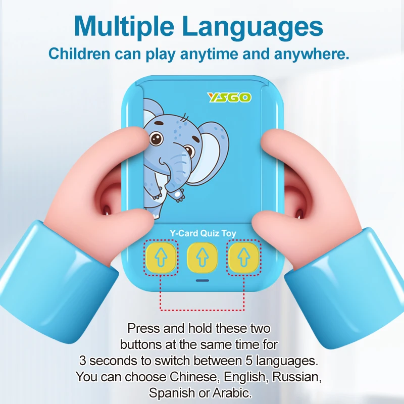 Cartão inglês máquina de aprendizagem inglês iluminação cognição áudio educação precoce máquina brinquedo crianças aprendizagem brinquedos educativos