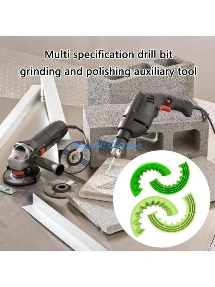 

Y6GD Angles Grinder Drill Bit Sharpener Grinding Guide Tool Drill Bit Sharpener Attachment for Efficient Drill Bit Maintenance