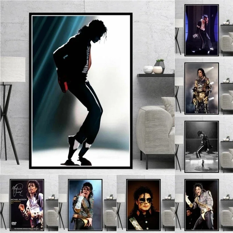 Michael Jackson Rip Musician King Star Canvas Painting Posters and Prints Wall Art Picture Nordic Decoration Home Decor Quadro